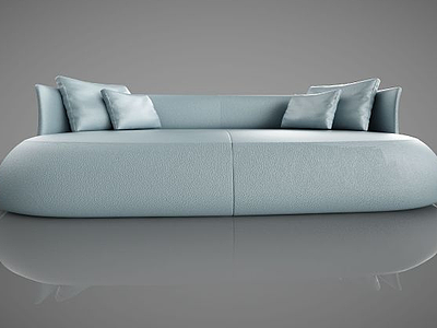 3d创意彩色沙发模型
