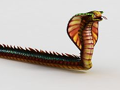 游戏无毒巨蛇模型3d模型