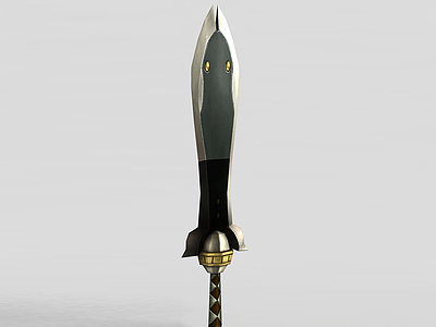3d龙之谷武器剑模型