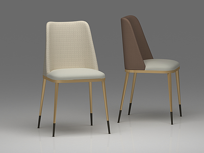 3d餐椅客房椅模型