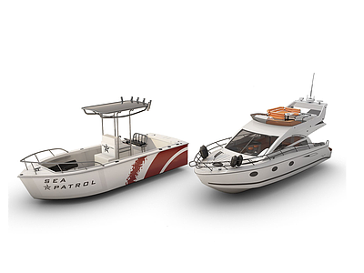 3d轮船模型