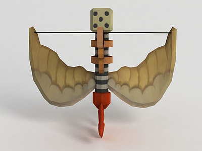 龙之谷游戏武器模型3d模型