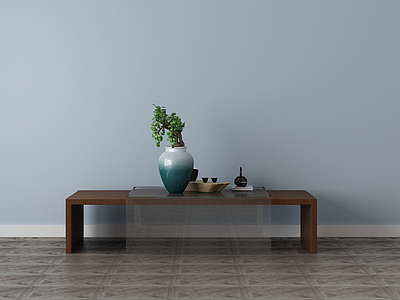 家具饰品组合茶几模型3d模型