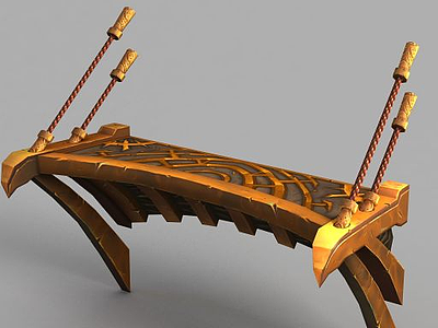 魔兽世界吊桥模型3d模型