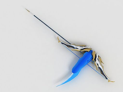 动漫弓箭模型3d模型