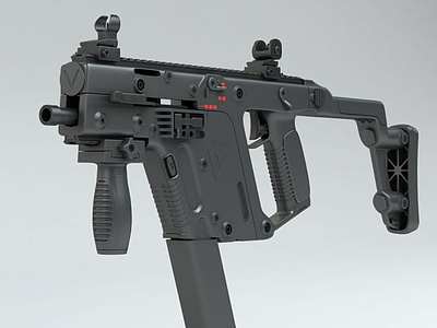 3dVECTOR冲锋枪模型