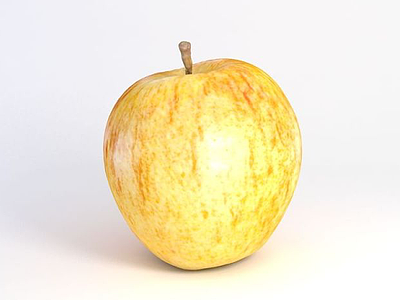 3d苹果模型