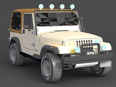 Jeep模型3d模型