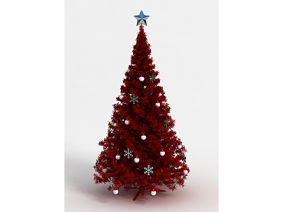 3d圣诞树模型