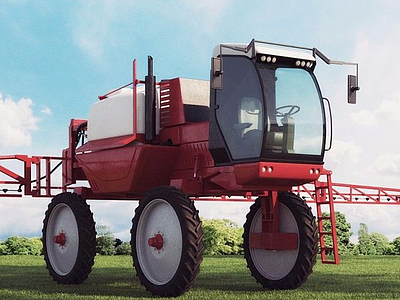 3d高精度农业机械模型