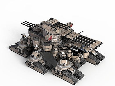 机甲模型3d模型