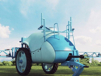 高精度农业机械3d模型
