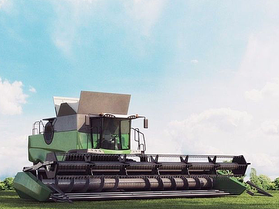 农业机械3d模型