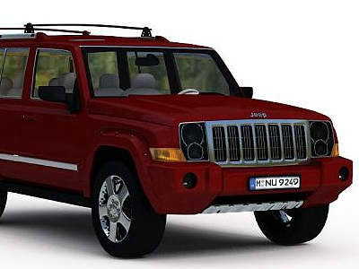 jeep模型3d模型