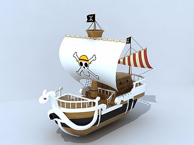 海贼王之梅利号3d模型