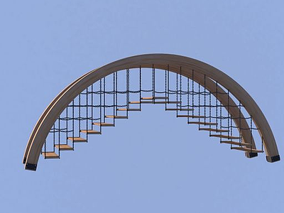 小桥3d模型