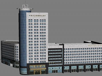 3d<font class='myIsRed'>酒店建筑</font>模型