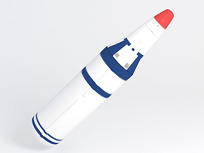 巨浪一号潜地导弹模型3d模型