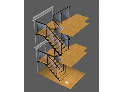 720楼梯3d模型