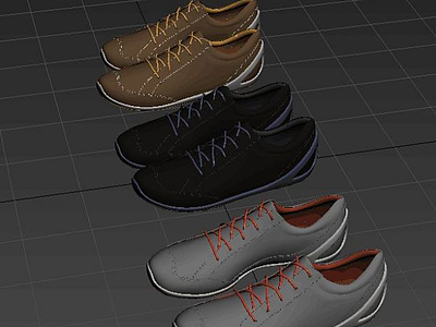 3d鞋子模型
