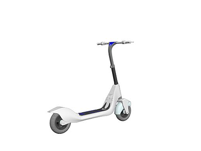 电动踏板车模型3d模型