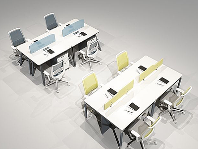 3d<font class='myIsRed'>办公桌</font>椅模型