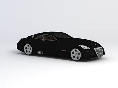 迈巴赫exelero汽车模型3d模型