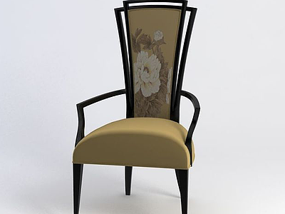 单人椅3d模型