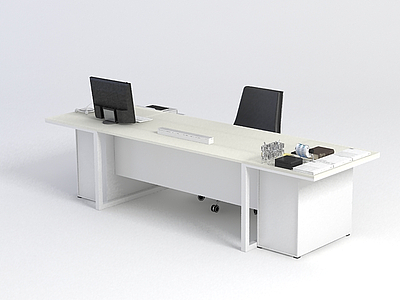 办公桌子模型