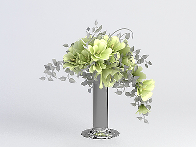 3d花卉装饰免费模型