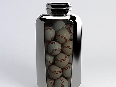 棒球模型3d模型