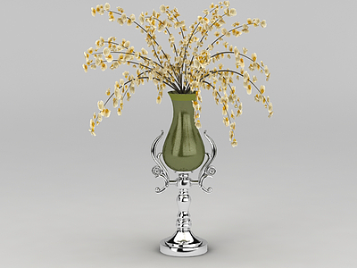 欧式精美花瓶模型3d模型