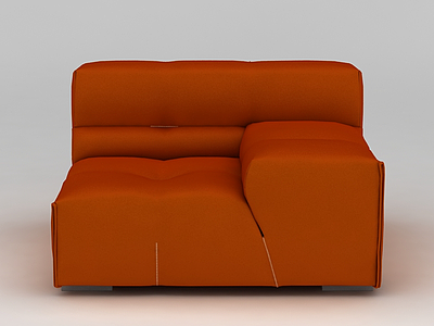 软包沙发模型3d模型