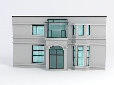 3d阳光房窗户模型