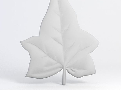 树叶塑模模型3d模型