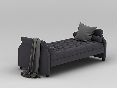 沙发榻模型3d模型