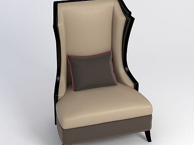 3d高背沙发椅免费模型