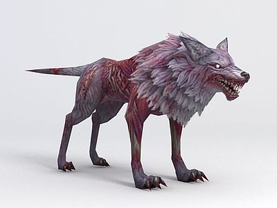 3d血狼模型