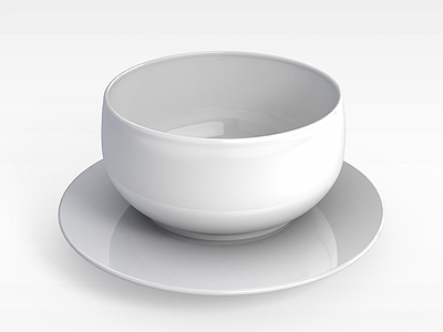 C4D茶杯免費3d模型模型
