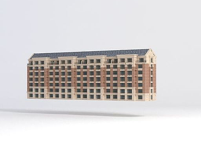 3d英伦风格住宅模型