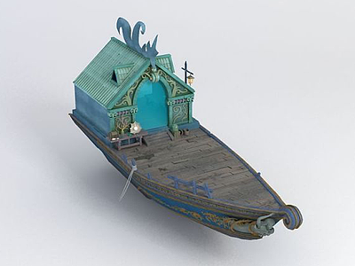 商船3d模型