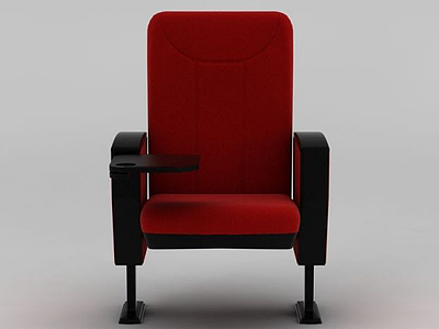 电影院椅子3d模型