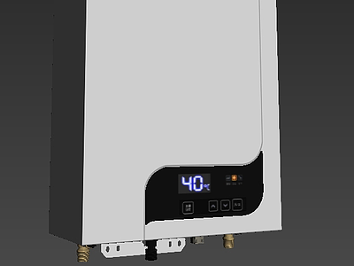 3d能率热水器京东专供模型