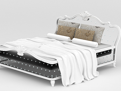 床模型3d模型