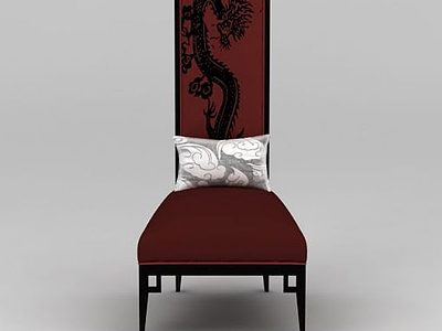 单人椅模型3d模型