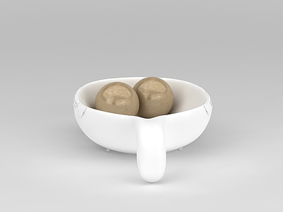 陶瓷器皿摆件模型3d模型