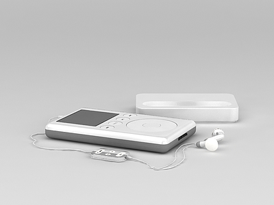 MP3音乐播放器模型3d模型