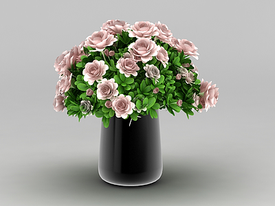 3d装饰花卉免费模型