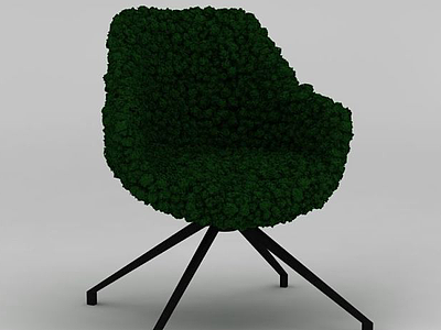 3d时尚单椅模型