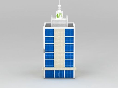 快捷酒店3d模型